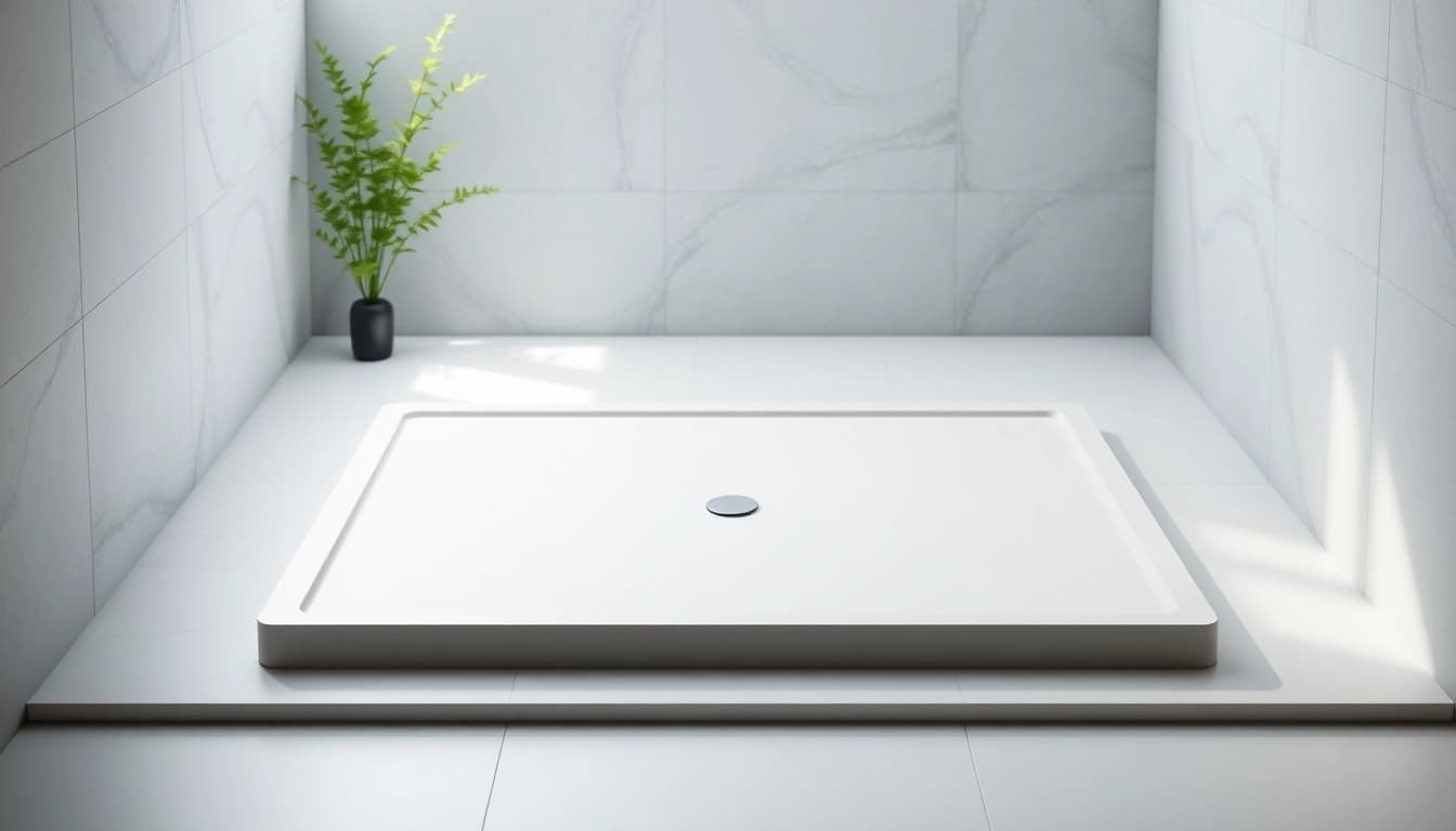 Shop elegant shower bases featuring sleek designs and minimalist styles for a modern bathroom upgrade.