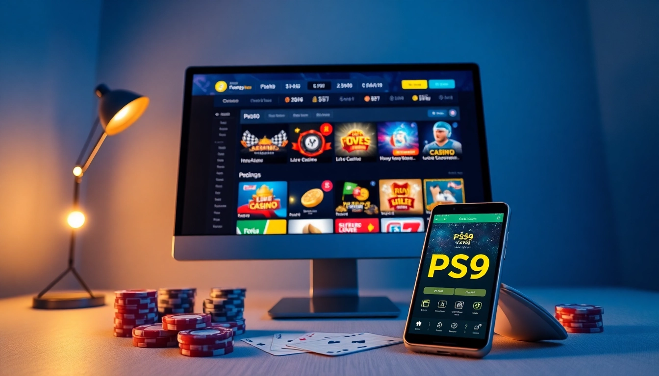 vào PS99: Engaging online gambling platform display with dynamic games and user-friendly interface.