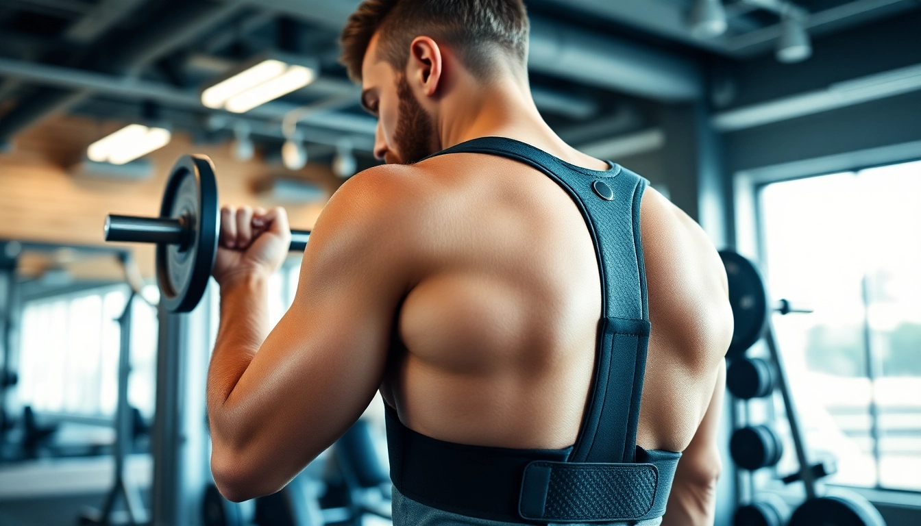 See how the fivali back brace provides essential support during weightlifting.