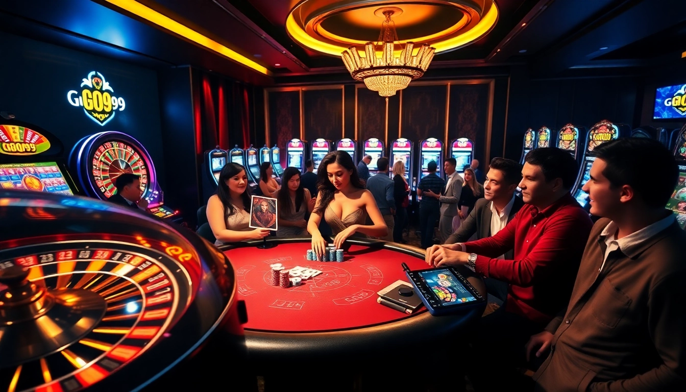 Experience the thrill of winning at GO99's state-of-the-art online casino games.