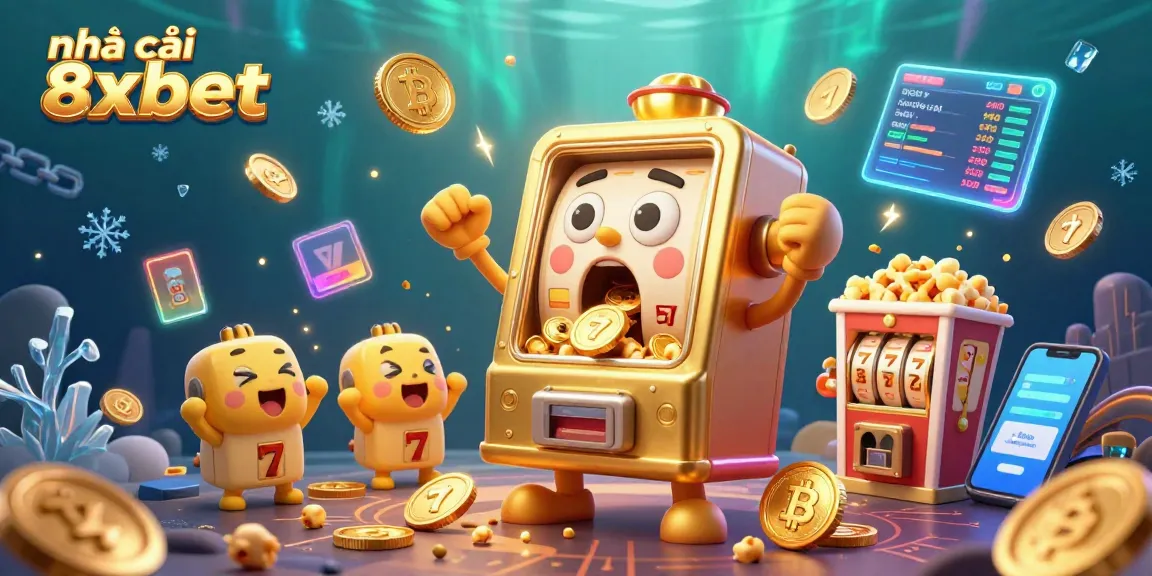 nhà cái 8xbet provides a dynamic casino experience with energetic slot machines and shimmering coins