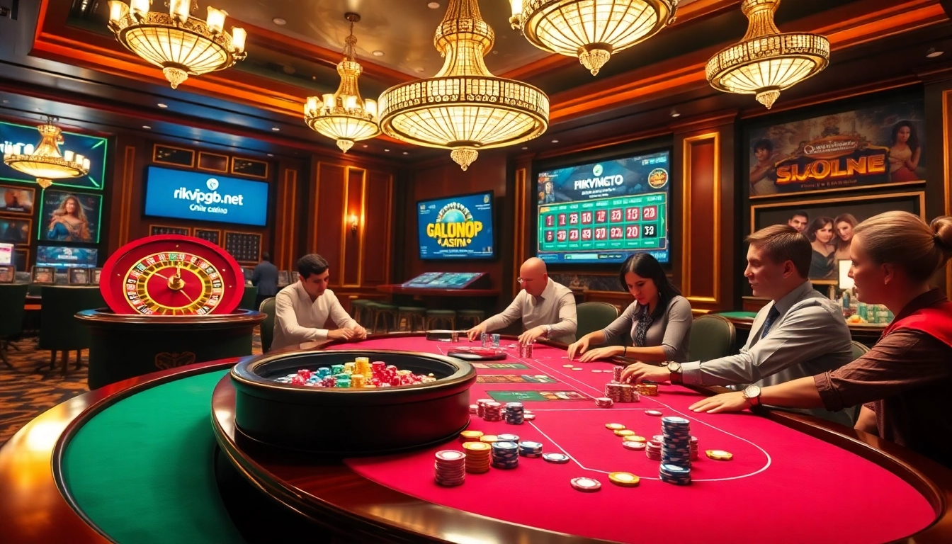 Experience the thrill of gambling at rikvip.gb.net with interactive casino games and vibrant atmospheres.