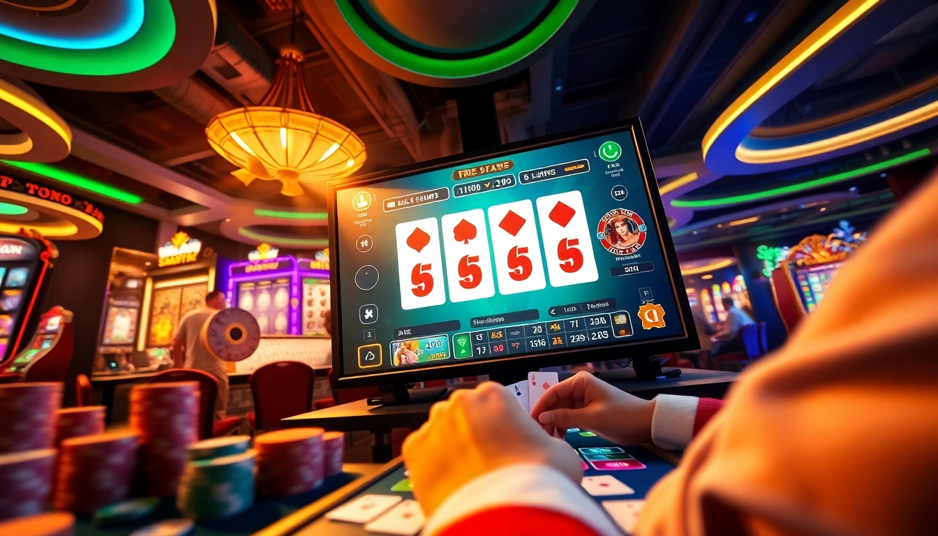 Experience the excitement of tk88win.live with vibrant casino games and engaging players.