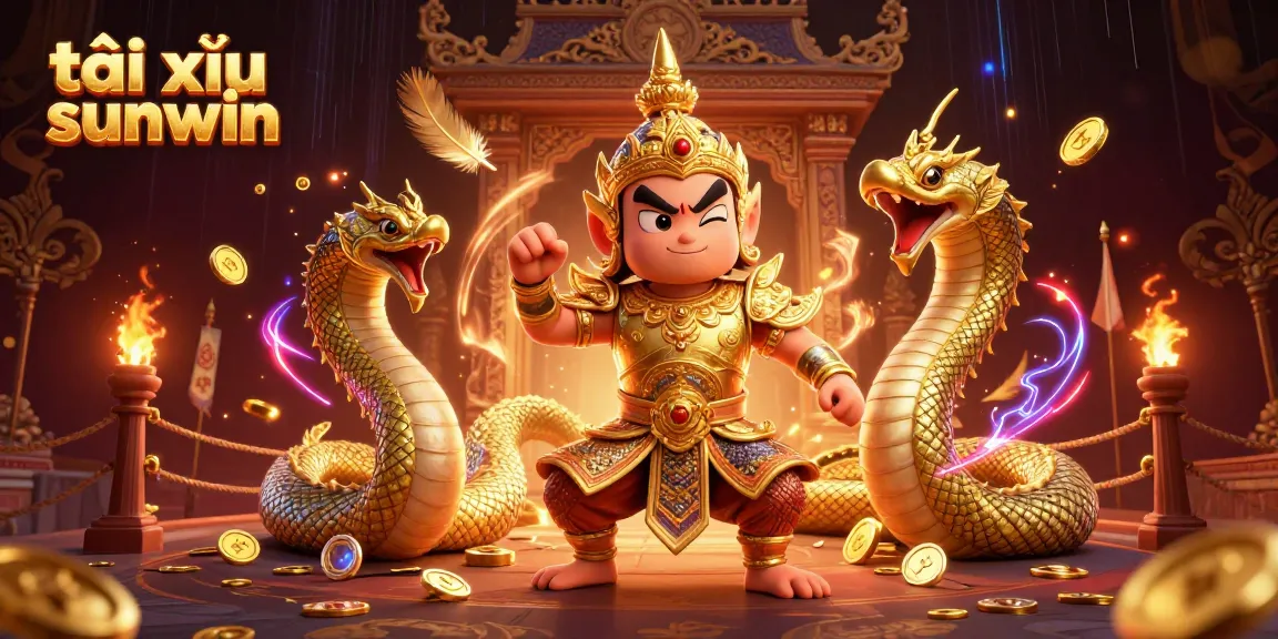 Experience the thrill of tài xỉu sunwin in an exciting 3D casino scene filled with action.